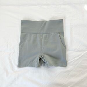 LIKE NEW! SAGE GREEN GYM SHORTS!